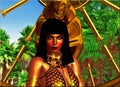 Egyptian Fantasy Woman with braids