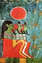 egyptian funerary spiritual hermetic illustration by iri nufer