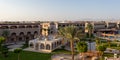 Egyptian garden with palm trees in hotel SUNRISE Mamlouk Palace Resort