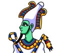 The Egyptian God Osiris