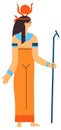 Egyptian goddess, female character ancient egypt