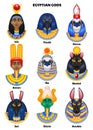 Egyptian Gods Avatar Set