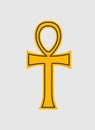 Egyptian golden cross