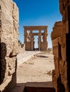 Egyptian heritage Trajan Kiosk inside the Temple of Isis Philae in Aswan