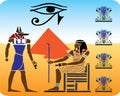 Egyptian hieroglyphics - 10