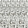 Egyptian hieroglyphics background Royalty Free Stock Photo