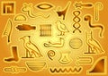 Egyptian hieroglyphs