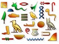 Egyptian hieroglyphs