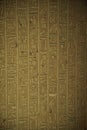 Egyptian Hieroglyphs Royalty Free Stock Photo