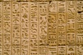 Egyptian hieroglyphs Royalty Free Stock Photo