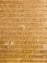 Egyptian hieroglyphs Royalty Free Stock Photo