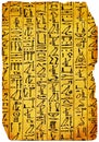 Egyptian hieroglyphs