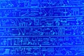 Egyptian hieroglyphs
