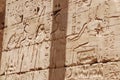 Egyptian hieroglyphs Karnak Complex Royalty Free Stock Photo