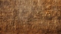 Egyptian hieroglyphs texture background, dark stone wall with Ancient hieroglyphic writing. Fiction view of inscription like