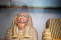 Ancient Egypt mummy in the museum of Vienna, Austria Royalty Free Stock Photo