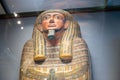 Ancient Egypt mummy in the museum of Vienna, Austria Royalty Free Stock Photo