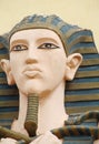 Egyptian man statue portrait Royalty Free Stock Photo