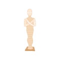 Egyptian mummy icon in cartoon style Royalty Free Stock Photo