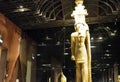 Egyptian museum The large room dedicated to statues