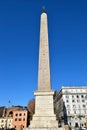 Egyptian Obelisk at the Piazza San Giovanni in Laterano in Rome Royalty Free Stock Photo