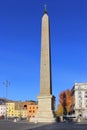 Egyptian obelisk in the Piazza San Giovanni in Laterano in Rome Royalty Free Stock Photo