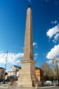 Egyptian Obelisk in Piazza San Giovanni Rome Italy Royalty Free Stock Photo