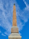 Egyptian Obelisk trinita` monti Rome Italy