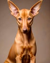 Egyptian Pharaoh Hound puppy dog portrait