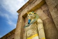 Egyptian Pharaoh Lego model Royalty Free Stock Photo