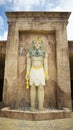 Egyptian Pharaoh Lego model Royalty Free Stock Photo