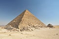 Egyptian pyramid Royalty Free Stock Photo