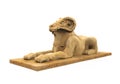 Egyptian Ram Headed Sphinx Statue