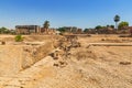 Egyptian ruins near the Karnak temple