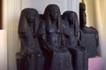 Egyptian sculpture sitting Royalty Free Stock Photo