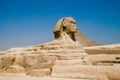 Egyptian sfinx at Gizet Royalty Free Stock Photo