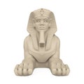 Egyptian Sphinx Statue Isolated