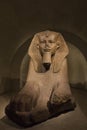 Egyptian Sphinx Statue in the Louvre Museum Paris Royalty Free Stock Photo