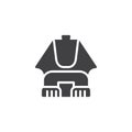 Egyptian sphinx vector icon