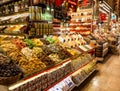 Egyptian Spice Market in Istanbul, Turkey.