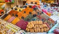 Egyptian Spice Market and Side Street Markets in Istanbul, Turkey.