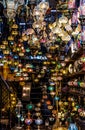 Egyptian Spice Market and Side Street Markets in Istanbul, Turkey.