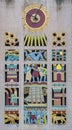 Egyptian Symbols of Equinox Rockefeller Center building, Manhattan, New York, USA Royalty Free Stock Photo