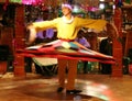 Egyptian Tannoura Dancers Whirling Dervish in a Trance On Nile River Cruise