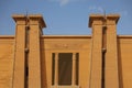 Egyptian temple Royalty Free Stock Photo