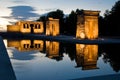 Egyptian temple panorame Royalty Free Stock Photo