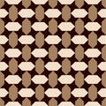 Egyptian tessellation seamless tribal pattern