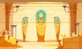 Egyptian Tomb Light Background