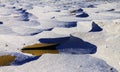 Egyptian White Desert Rock Formations Landscape Panorama