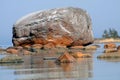 Ehalkivi - the erratic boulder Royalty Free Stock Photo